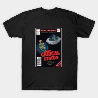 CRITICAL STATUS - Earth Wellness Check T-Shirt